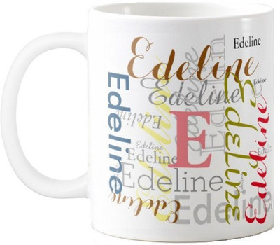 

Exoctic Silver Edeline Ceramic Mug(330 ml), Multicolor