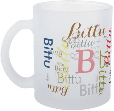 

Exoctic Silver Bittu Ceramic Mug(330 ml), Multicolor