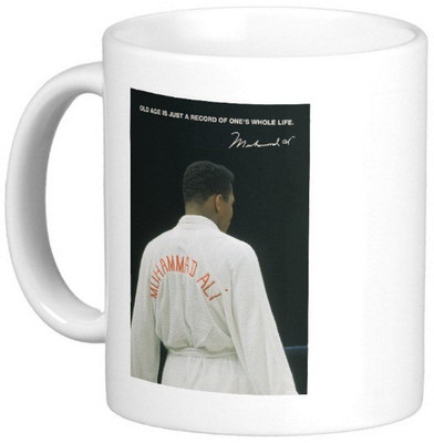 

Exoctic Silver Mohamad Ali Quotes 31 Ceramic Mug(300 ml), Multicolor