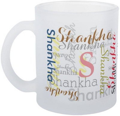 Exoctic Silver Shankha Ceramic Mug(330 ml), Multicolor