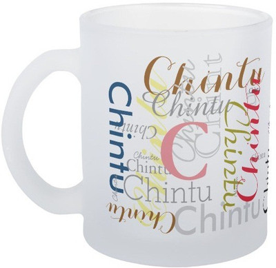 Exoctic Silver Chintu Ceramic Mug(330 ml), Multicolor