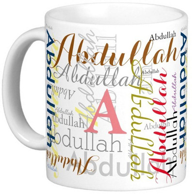 Exocticaa ABDULLAH Gift M006 Ceramic Mug(325 ml)