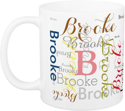 

Exoctic Silver Brooke Ceramic Mug(330 ml), Multicolor