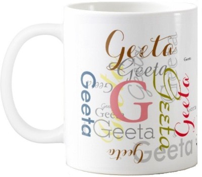 Exocticaa Geeta Gift M006 Ceramic Coffee Mug(325 ml)