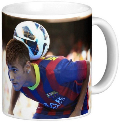 

Exoctic Silver Neymar Jr. Collection 006 Ceramic Mug(300 ml), Multicolor