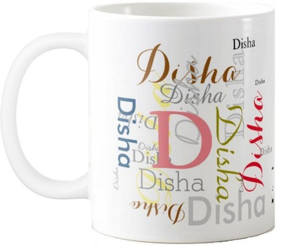 

Exoctic Silver Disha Ceramic Mug(330 ml), Multicolor