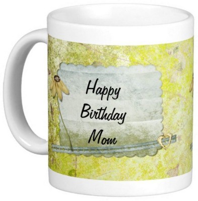 GNS Happy Birthday Mom 007 Ceramic Coffee Mug(325 ml)