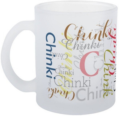 

Exoctic Silver Chinki Ceramic Mug(330 ml), Multicolor