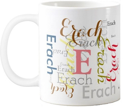 

Exoctic Silver Erach Ceramic Mug(330 ml), Multicolor