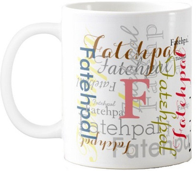 

Exoctic Silver Fatehpal Ceramic Mug(330 ml), Multicolor