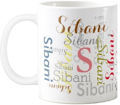 

Exoctic Silver Sibani Ceramic Mug(330 ml), Multicolor