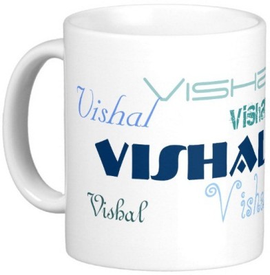 Exocticaa VISHAL Gift M004 Ceramic Coffee Mug(325 ml)