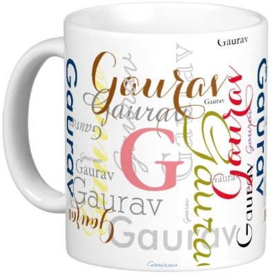 GNS Gaurav Gift M006 Ceramic Coffee Mug(325 ml)