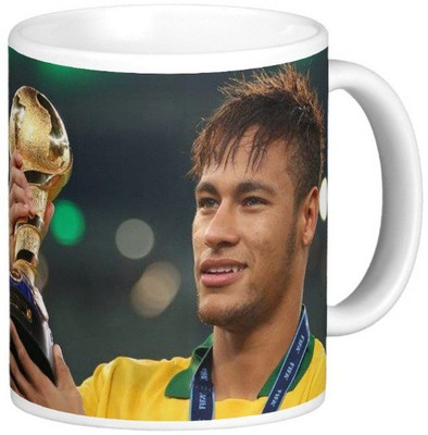

Exoctic Silver Neymar Jr. Collection 009 Ceramic Mug(300 ml), Multicolor