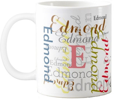 

Exoctic Silver Edmond Ceramic Mug(330 ml), Multicolor