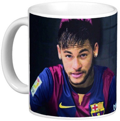 

Exoctic Silver Neymar Jr. Collection 003 Ceramic Mug(300 ml), Multicolor