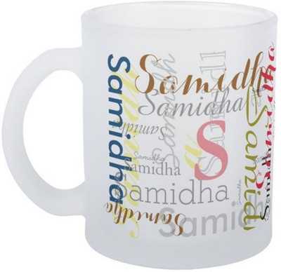 

Exoctic Silver Samidha Ceramic Mug(330 ml), Multicolor