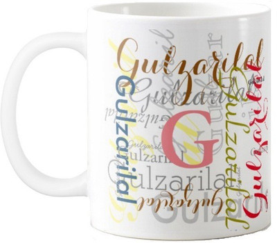 

Exoctic Silver GULZARILAL Ceramic Mug(330 ml), Multicolor