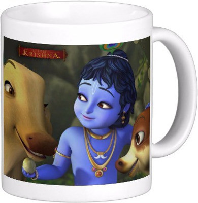 

Exoctic Silver Little Krishna Series Zyx004 Ceramic Mug(300 ml)