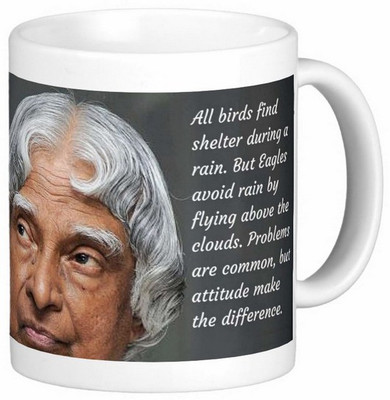 GNS Dr. APJ ABDUL KALAM TRIBUTE SERIES 07 Ceramic Coffee Mug(325 ml)