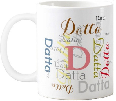 

Exoctic Silver Datta Ceramic Mug(330 ml), Multicolor