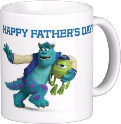 

Exoctic Silver Father Dad Papa Baba Pitaji Abba x015 Ceramic Mug(300 ml), Multicolor