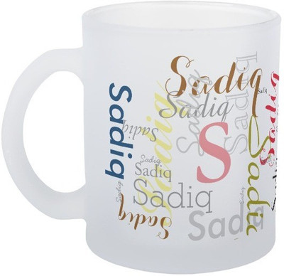 

Exoctic Silver Sadiq Ceramic Mug(330 ml), Multicolor