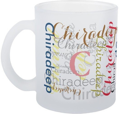 

Exoctic Silver Chiradeep Ceramic Mug(330 ml), Multicolor