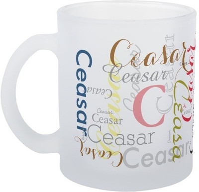 

Exoctic Silver Ceasar Ceramic Mug(330 ml), Multicolor