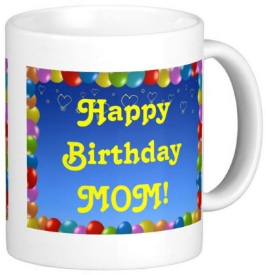 GNS Happy Birthday Mom 009 Ceramic Coffee Mug(325 ml)