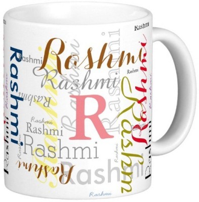 

Exoctic Silver RASHMI X06 Ceramic Mug(330 ml), Multicolor