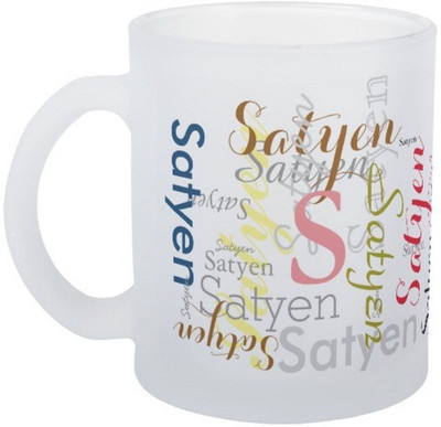 

Exoctic Silver Satyen Ceramic Mug(330 ml), Multicolor