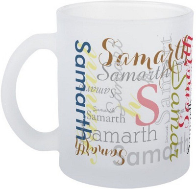 

Exoctic Silver Samarth Ceramic Mug(330 ml), Multicolor