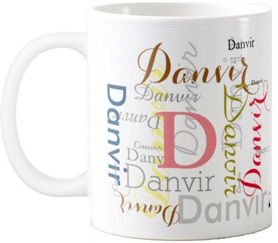 

Exoctic Silver Danvir Ceramic Mug(330 ml), Multicolor