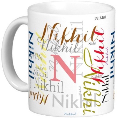 GNS Nikhil Gift M006 Ceramic Coffee Mug(325 ml)