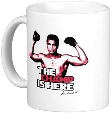 

Exoctic Silver Mohamad Ali Quotes 17 Ceramic Mug(300 ml), Multicolor