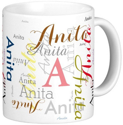 

Exoctic Silver ANITA X06 Ceramic Mug(330 ml), Multicolor