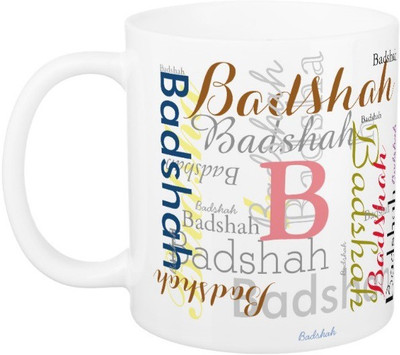 

Exoctic Silver Badshah Ceramic Mug(330 ml), Multicolor