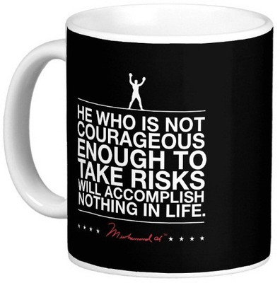

Exoctic Silver Mohamad Ali Quotes 04 Ceramic Mug(300 ml), Multicolor