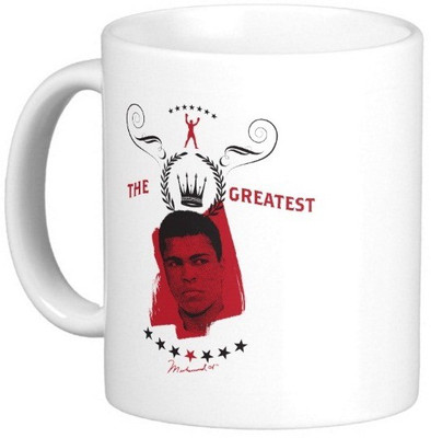 

Exoctic Silver Mohamad Ali Quotes 20 Ceramic Mug(300 ml), Multicolor
