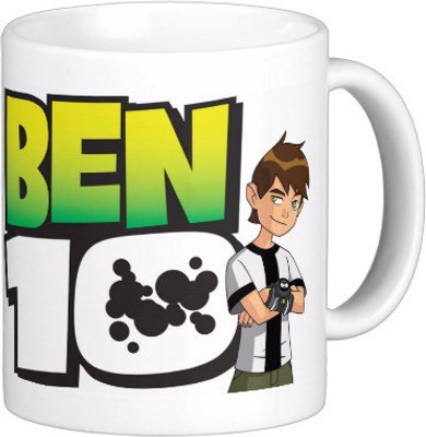 

Exoctic Silver Ben 10 Series Qwe003 Ceramic Mug(300 ml)
