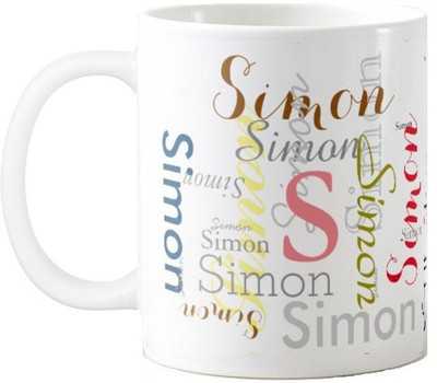 

Exoctic Silver Simon Ceramic Mug(330 ml), Multicolor