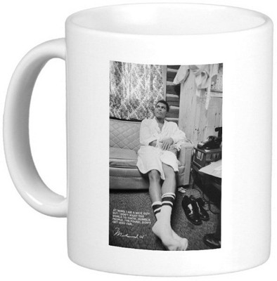 

Exoctic Silver Mohamad Ali Quotes 22 Ceramic Mug(300 ml), Multicolor