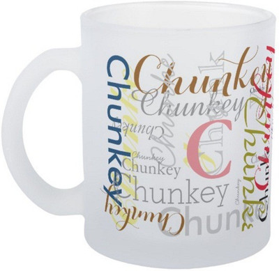 

Exoctic Silver Chunkey Ceramic Mug(330 ml), Multicolor