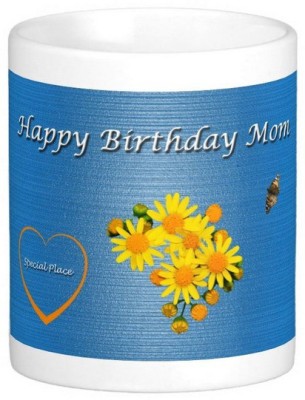 GNS Happy Birthday Mom 004 Ceramic Coffee Mug(325 ml)