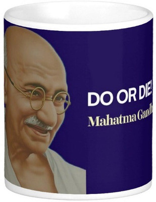 

Exoctic Silver Heroes - Our Freedom Fighter's Quotes 11 Ceramic Mug(300 ml), Multicolor