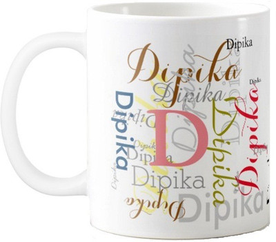 

Exoctic Silver Dipika Ceramic Mug(330 ml), Multicolor