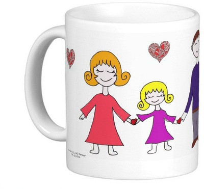 Exocticaa Happy Parents Day Series 05 Ceramic Coffee Mug(325 ml)