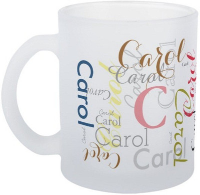 

Exoctic Silver Carol Ceramic Mug(330 ml), Multicolor