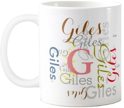 

Exoctic Silver Giles Ceramic Mug(330 ml), Multicolor